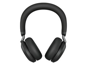 Audífonos Inalámbricos tipo Diadema con Micrófono Jabra Evolve2 75 con Base de carga, MS Teams, Bluetooth 5.2, USB.
