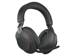 Diadema con micrófono Jabra Evolve2 85 UC, Bluetooth, Respuesta de frecuencia 20 - 20000 Hz, cancelación de ruido. Color Negro.