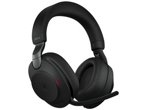 Diadema con micrófono Jabra Evolve2 80, USB, Bluetooth. Color Negro.