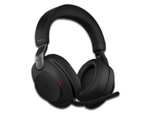 Audífonos con micrófono Jabra Evolve2 85, Batería recargable, Bluetooth. Color Negro.