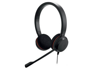 Audífonos Tipo Diadema Jabra Evolve 20m, Respuesta de Frecuencia 150 - 7000Hz, USB Tipo A y Tipo C, Color Negro.