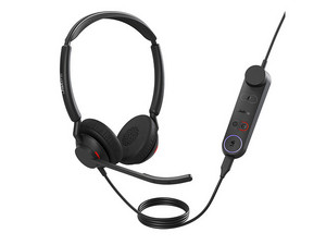 Audífonos Jabra Engage 50 II, Alámbrico, Rango de Respuesta de 50 Hz a 20KHz, USB-A/USB-C. Color Negro.