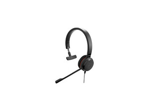 Diadema Jabra Evolve 30 II Stereo UC, USB C/A, Control de Llamadas, Color Negro.