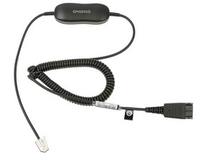 Cable para auriculares Jabra Smart Cord de Desconexión rápida a RJ-10, 2m.