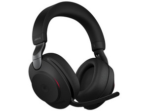 Audífonos Tipo Diadema con Micrófono Jabra Evolve2 85, Bluetooth, Jack 3.5mm, Respuesta de Frecuencia 20 - 20 kHz, Cancelación de ruido, Color Negro.