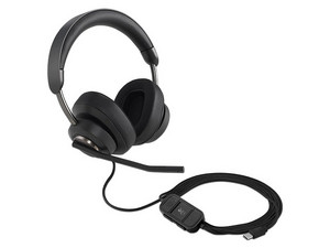 Audífonos tipo Diadema con Micrófonos Kensington H2000, Respuesta de frecuencia 20Hz-20kHz, USB-C. Color Negro.