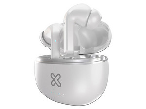 Audífonos Klip Xtreme EdgebudsPro KTE-750WH, Inalámbricos, con Estuche de Carga, Bluetooth 5.3, Color Blanco.
