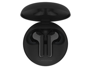 Audífonos LG Inalámbricos FN5W, con Estuche de Carga, Bluetooth 5.0. Color Negro.