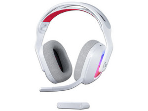 Audífonos Gamer Logitech Astro A20 X con Micrófono, iluminación RGB, Inalámbrico USB, Color Blanco.