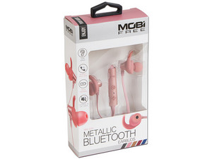 Audifonos Manos Libres Mobifree Mm 0 Con Bateria Recargable Bluetooth Color Rosa