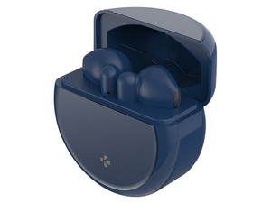 Audífonos MyKronoz Zebuds Pro, inalámbricos, con Estuche de Carga,  Bluetooth 5.0. Color Azul.