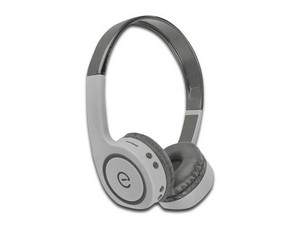 Audífonos con micrófono Perfect Choice, respuesta de frecuencia 20-20,000 Hz, Bluetooth, 3.5mm, Color Gris.