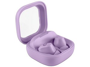 Audífonos inalámbricos Perfect Choice Easy Line TWS Florela, Bluetooth. Color Morado.