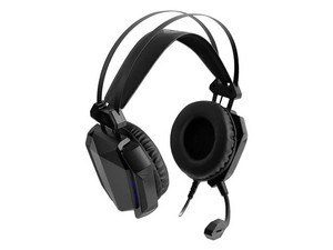 Audífonos Gamer Perfect Choice Onfall Pro, Alámbrico, 3.5mm. Color Negro