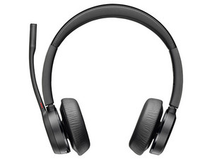 Audífonos Inalámbricos tipo Diadema con Micrófono Poly Voyager 4320 UC, Respuesta de Frecuencia 20-20000Hz, Bluetooth, Receptor USB.