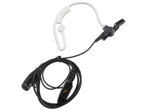 Audífono De Tubo Acústico RugGear 25025700, de Dos Cables, Compatible con RG750.
