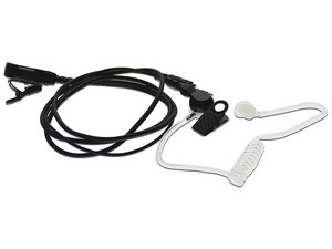 Audífono De Solapa RUGGEAR 25036800, Con Tubo Acústico, Compatible con RG360. 