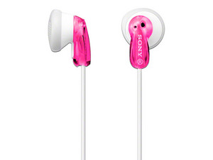Audífonos Sony 18Hz-22Khz 3.5MM E9LP. Color Rosa