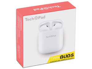 Audífonos TechPad True Wireless Stereo, inalámbricos, Bluetooth. Color  Blanco.