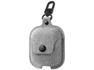 Funda Protectora Twelve South AirSnap para AirPods. Color Gris.