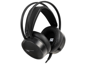 Audífonos Gamer con micrófono Vorago HS-502, 3.5mm, LED RGB, Color Negro.