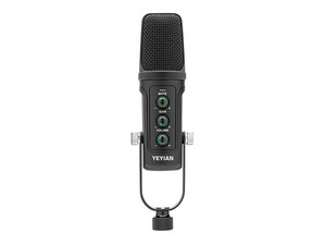 Micrófono para Streaming Yeyian YSA-UCHQ-01, Frecuencia de 80Hz-20K Hz, Color Negro.