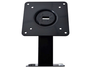 Soporte BRobotix 6007891 Para Tablets o Monitores, 180 grados de Inclinación, Gira 360 grados, Color Negro.