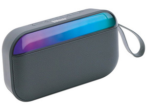 Bocina BRobotix 6000120, Bluetooth, Iluminación RGB, Color Gris.