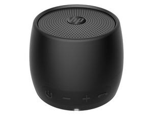 Bocina portátil recargable HP 360 con micrófono integrado, Bluetooth, 3.5mm. Color Negro.