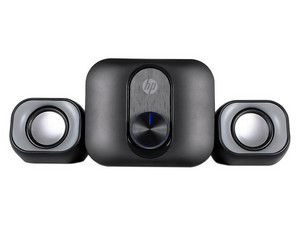 Bocinas HP DHS-2111S, 2.1, Conector 3.5mm, Color Negro.