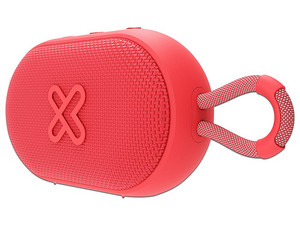 Bocina inalámbrica portátil Klip Xtreme KBS-030RD, Bluetooth, Color Rojo.