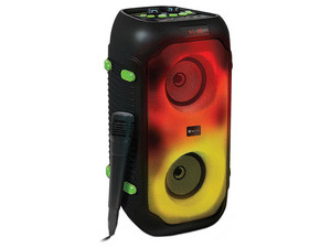 Bafle Klip Xtreme BoomFire de 1200W, Batería Recargable, Frecuencia de Respuesta 80 Hz - 15 kHz, USB, Bluetooth, Color Negro.