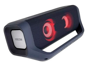 Bocina Portátil LG XBOOM Go P7 de 10W, Bluetooth, 3.5mm, USB-C, Resistencia al agua IPX7. Color Negro.