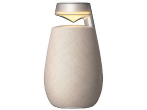 Bocina Portátil LG XBOOM 360 de 20W, Omnidireccional, Bluetooth, Color Beige.