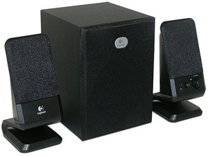 Bocinas Logitech R-20 Sonido 2.1 Estéreo y Subwoofer, Potencia RMS ...
