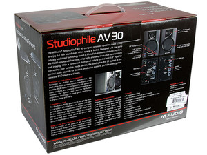  M-Audio Studiophile AV30 Altavoces de referencia profesionales  : Electrónica