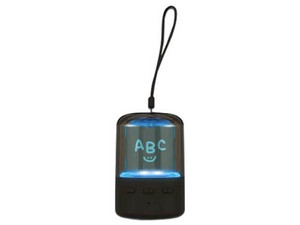 Mini Bocina Nextep Happy Message NE-400H, 2W, Bluetooth, Aprueba de Agua, Color Negro, Incluye Marcador Blanco.