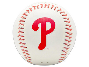 Bocina Nima MLB Phillies, Bluetooth, Rango de 10m, 3W, Universal, Color Blanco.