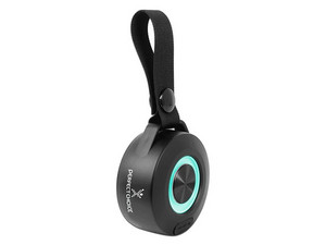 Bocina portátil recargable Perfect Choice RGB Handy, Bluetooth 5.0. Color Negro.