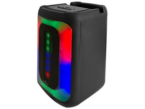 Bocina Portátil Perfect Choice Festa Mini, Bluetooth, USB, 10W RMS, Iluminación LED, Color Negro.