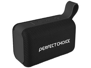 Bocina Portátil Recargable Perfect Choice Sugary, Bluetooth, Color Negro.