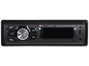 Bocina QFX PBX-61124 de 2600 Watts, Batería recargable, Radio FM, USB/SD.  Incluye pedestal, Micrófono y autoestereo.