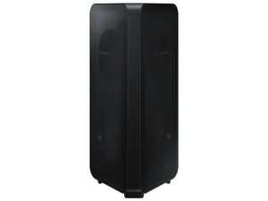 Bocina Inalámbrica Samsung MX-ST50B de 240W RMS, 2.0 Canales, Iluminación LED, Sonido Bidireccional, Group Play, Bluetooth, USB, 3.5mm, IPX5, Color Negro.