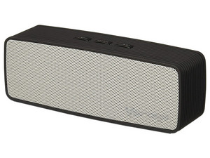 Bocina portátil Vorago, (BSP-100-V2-BK), Bluetooth, 3.5mm. Color Negro.