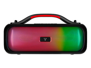 Bocina Vorago BSP-440, Bluetooth, RGB, IPX5. Color Negro