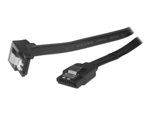 Cable SATA, Batauro, SATA 3.0 Macho Recto, 6Gbps, 30 cm, Color Negro.