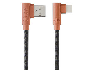 Cable de carga rápida HUNE Hiedra AT-ACC-CA-316COR de USB 2.0 a Micro-USB, 1.2m. Color Corteza