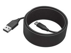 Cable USB 2.0 Jabra PANACAST 50, USB Tipo A a USB Tipo C (M-M), 5m, Color Negro.