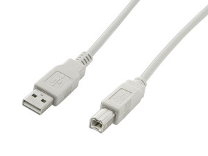 Cable Manhattan USB 2.0 A/Macho - B/Macho para Impresora y Scanner. (3.0m)