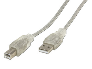 Cable Manhattan USB 2.0 A macho/ B macho de 3.0m. para Impresora y Escáner